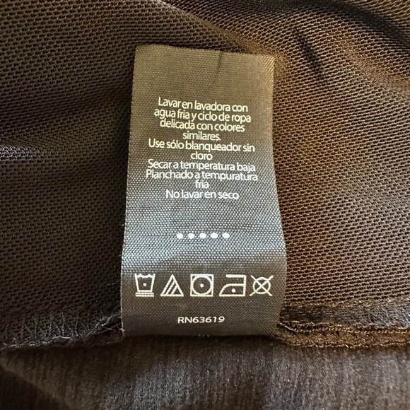 Spyder Active Womens Black Heather Long Sleeve Performance Active Top Size L - Picture 10 of 10